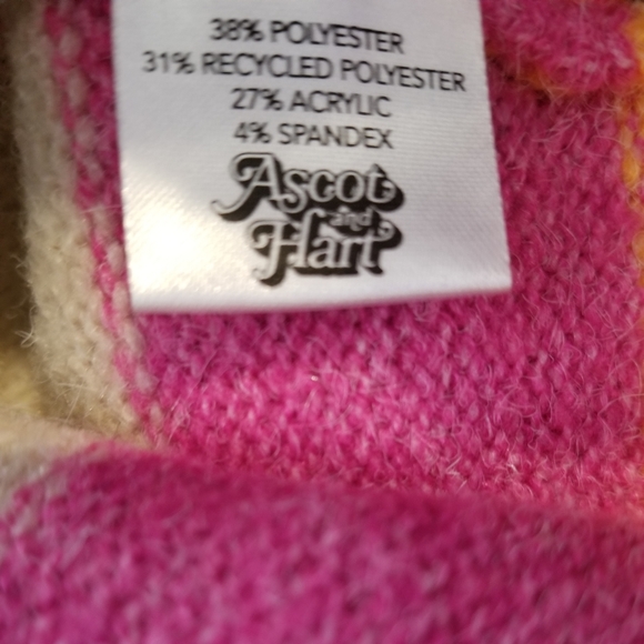 Women's Ascot + Hart Striped Graphic Cardigan - - Picture 6 of 6